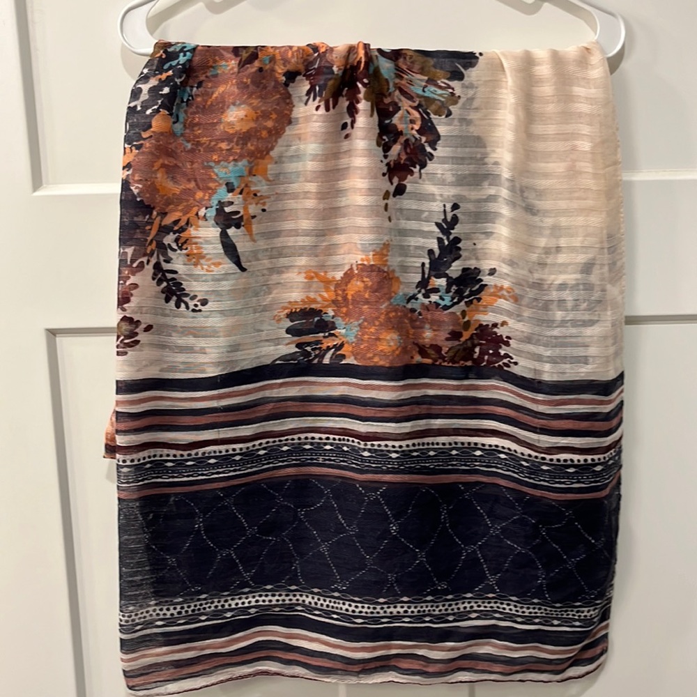 Plum scarf
